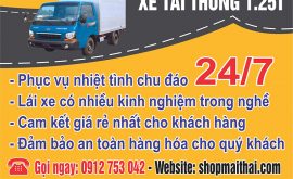 thuê xe tải thùng duyên thái thường tín hà nội