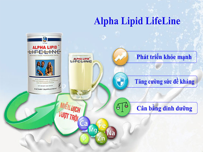 công dụng sữa alpha lipid