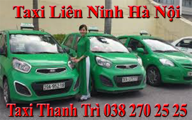 Taxi Liên Ninh Thanh Trì Hà Nội ĐT: 0986 109 186