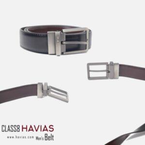 Thắt lưng khóa xoay 2 mặt Class8 HAVIAS