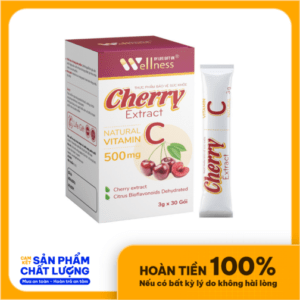 Thực phẩm bảo vệ sức khỏe Cherry Extract VitaminC