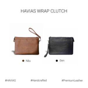 Túi da cầm tay Clutch WRAP HAVIAS