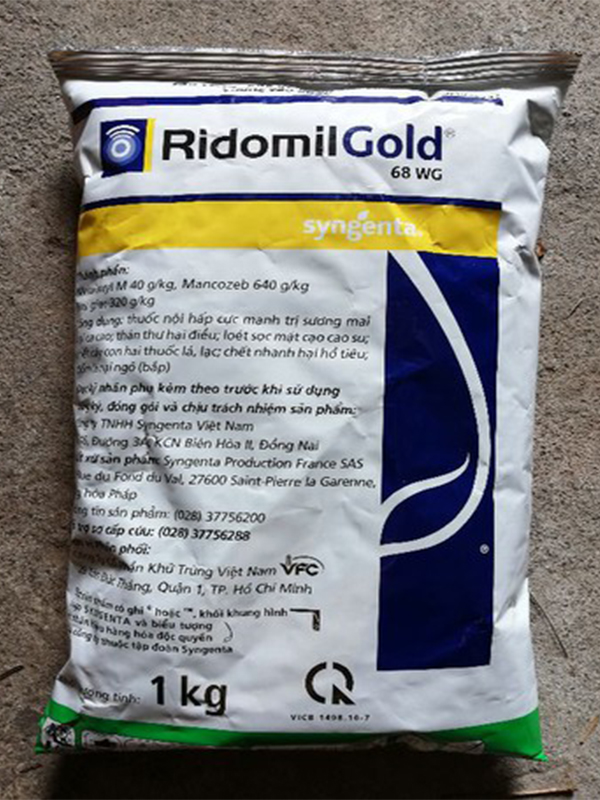 cách sử dụng ridomil gold cho lan