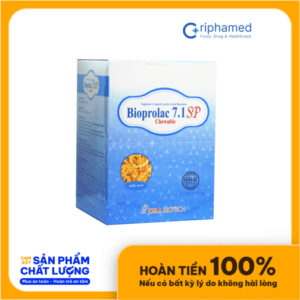 Viên nhai sức khoẻ Bioprolac Chewable (Hộp 60 viên)